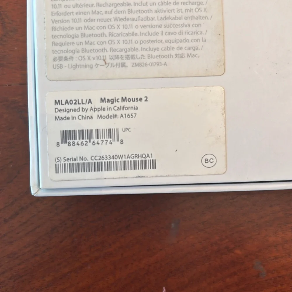 Apple Magic Mouse 2, never been used